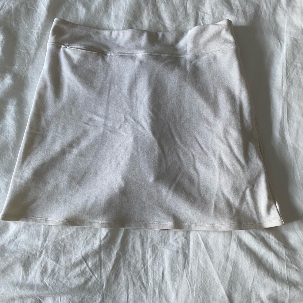 White Golf Skort